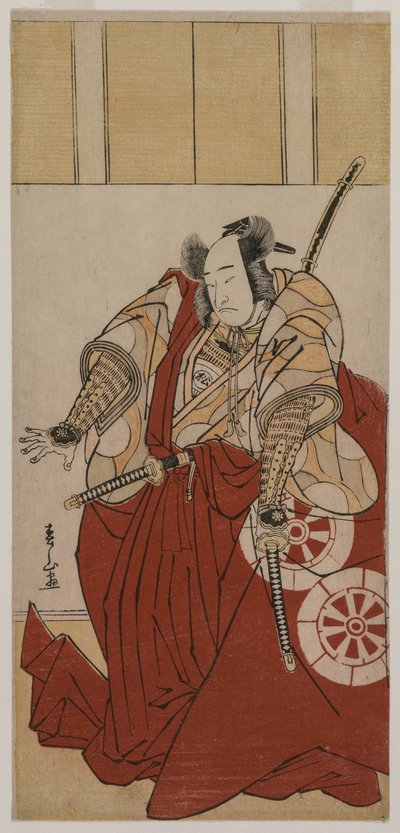 Onoe Matsusuke als Usui Sadamitsu, 1781 von Katsukawa Shunzan