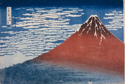 Feiner Wind, klarer Morgen von Katsushika Hokusai