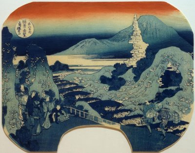 Der Berg Haruna in der Provinz Kōzuke von Katsushika Hokusai