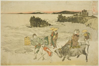 Enoshima von Katsushika Hokusai