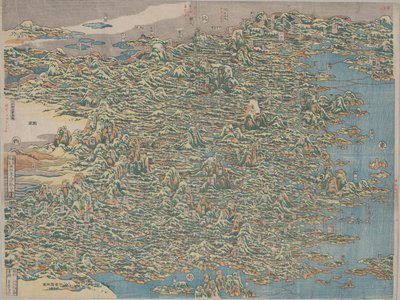 Berühmte Orte Chinas von Katsushika Hokusai