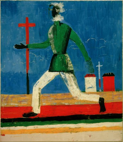 Laufender Mann von Kazimir Severinovich Malevich