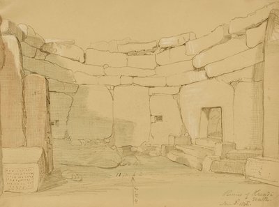 Ruinen, Krindi, Malta von Kellogg, Miner Kilbourne