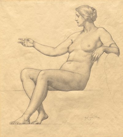 Skizze von Kenyon Cox