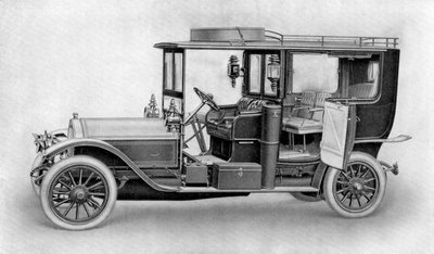 Zeichnung eines Autos, 1911-1912 von Kilmsch and Co.