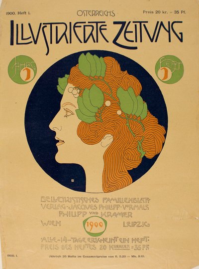 Österreichs Illustrierte Zeitung, 1900 von Koloman Moser