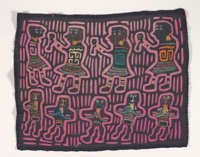 Hemdtafel (Mola), ca. 1950 von Kuna Indian Culture