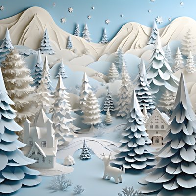 3D Schneewittchen Weihnachten von Kurt Heppke