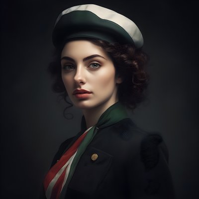 Italienische Frau 2 von Kurt Heppke