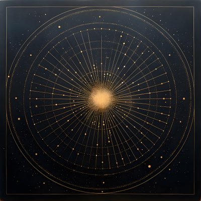 Minimalistische Astronomie 2 von Kurt Heppke