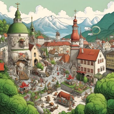 Österreich, Zeichentrickfilm 2 von Kurt Heppke