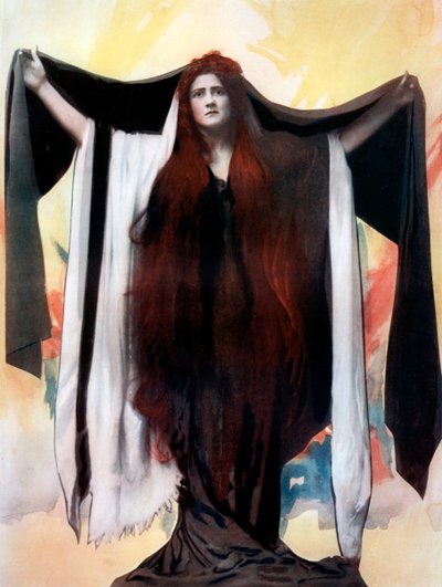 Maud Jeffries in Herodes, ca. 1902 von Langfier Photo