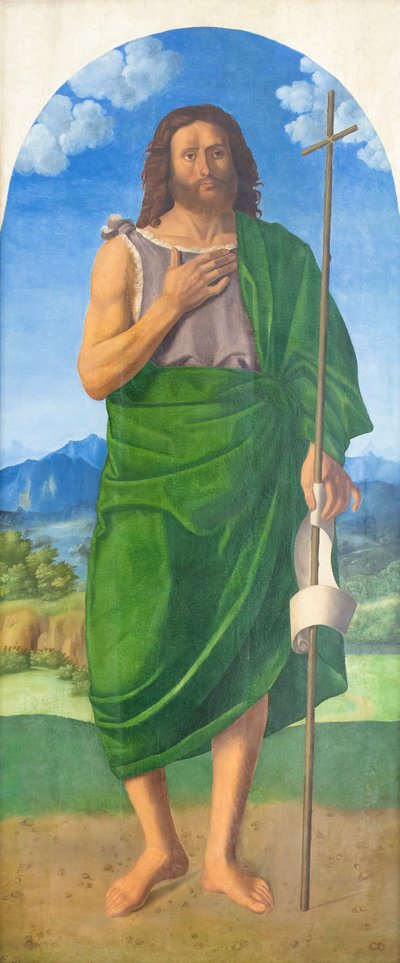 Heiliger Johannes der Täufer von Lattanzio da Rimini