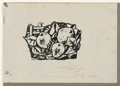 Drei Birnen von Leo Gestel (signed by artist)
