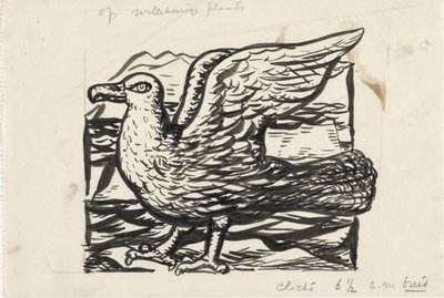 Möwe von Leo Gestel