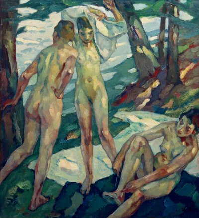 Nach dem Bade von Leo Putz