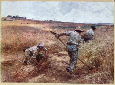 Ernteszene, 1897 von Leon Augustin Lhermitte