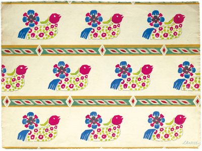 Textildesign, frühes 20. Jahrhundert von Leon Bakst