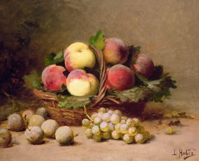 Stillleben mit Früchten von Leon Charles Huber