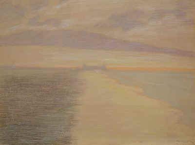 Meeresdämmerung in Ostende von Leon Spilliaert