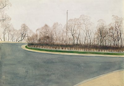Verlassene Straße von Leon Spilliaert