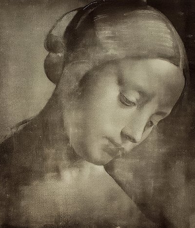 Weiblicher Kopf von Leonardo da Vinci