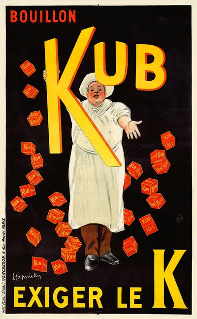 Bouillon Kub, ca. 1911 von Leonetto Cappiello