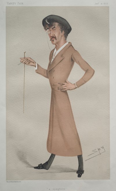 Eine Symphonie Whistler, 1878 von Leslie Matthew