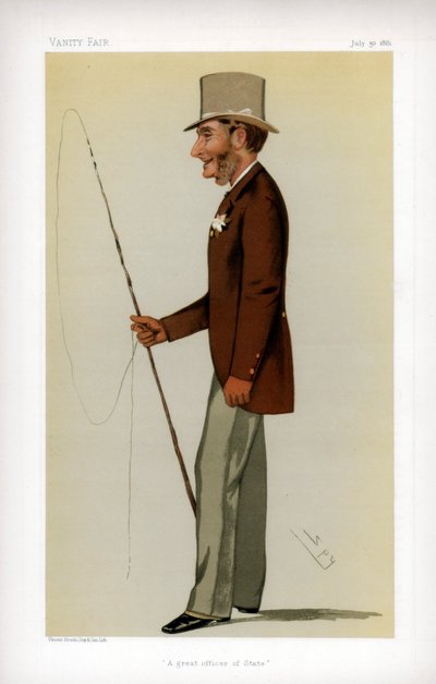 Ein hoher Staatsbeamter, 1881 von Leslie Matthew Ward