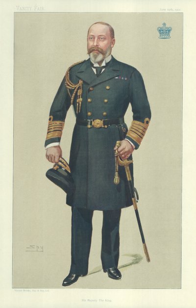 Seine Majestät König Edward VII von Leslie Matthew Ward