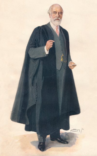 Sir Oliver Lodge, 1927 von Leslie Matthew Ward
