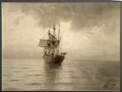 Segelschiff, 1892 von Lev Felixovich Lagorio