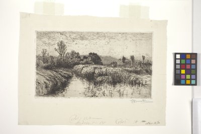 Nachmittag im März, Schleissheim, Bayern von Lewis Henry Meakin
