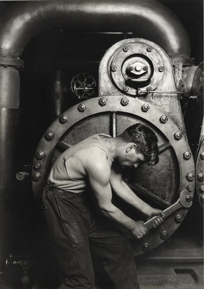 Kraftwerkmechaniker von Lewis Wickes Hine