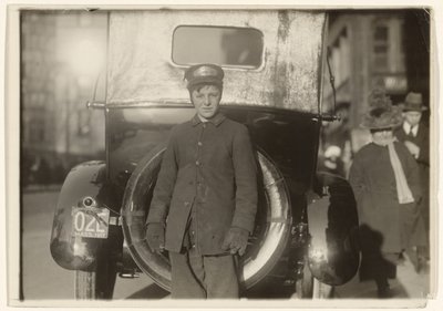 Western Union Bote, Massachusetts (Boston?) von Lewis W. Hine