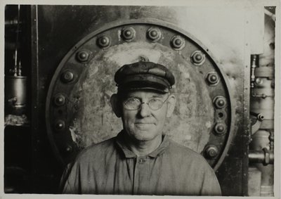 Boss im Kraftwerk von Lewis Wickes Hine