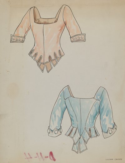 Satin-Mieder von Lillian Causey