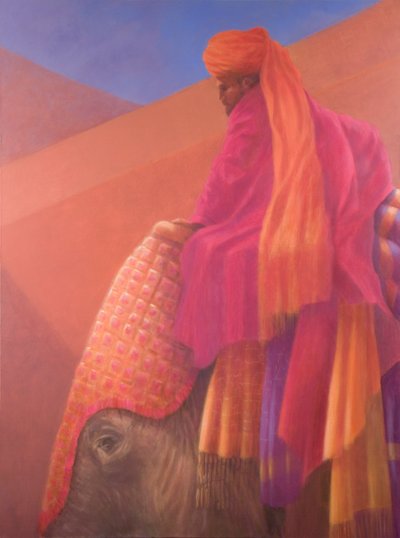 Mahout und Elefant von Lincoln Seligman
