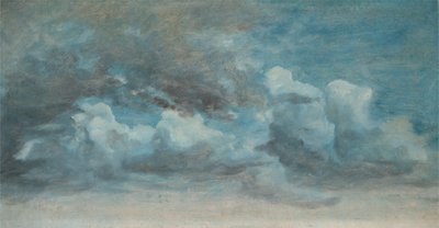 Wolkenstudie, zwischen 1849 und 1855 von Lionel Constable