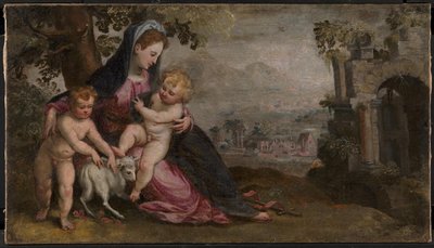 Maria mit Jesus und Johannes von Lodewijk Toeput