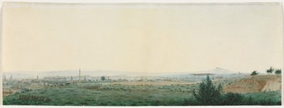 Landschaft bei Paris von Léon Bonvin