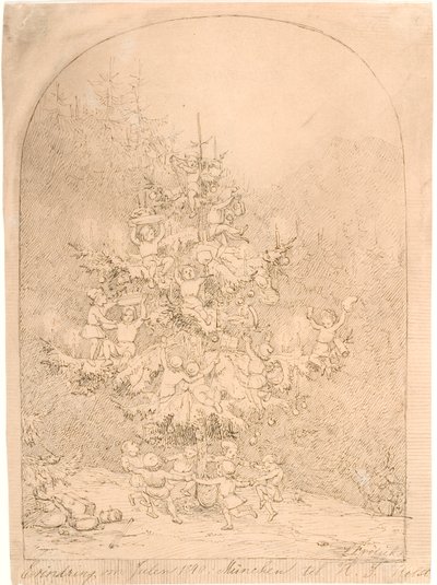 Weihnachtsbaum von Lorenz Frølich