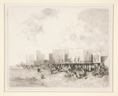 Dorffest von Louis Adolphe Hervier