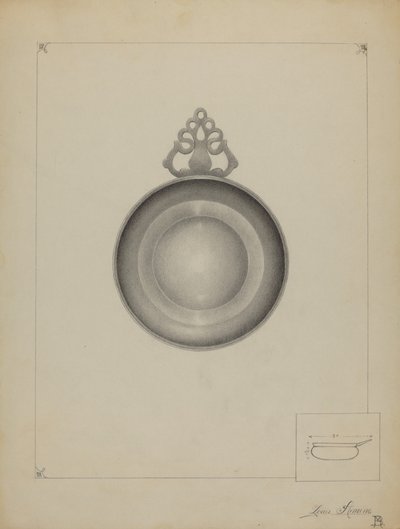 Zinnschale von Louis Annino