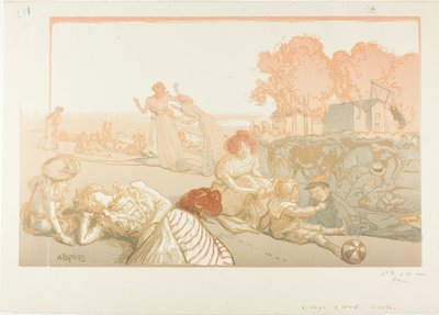 Moderne Bukolik von Louis Auguste Lepère