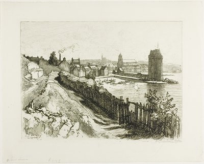 Saint-Servan von Louis Auguste Lepère