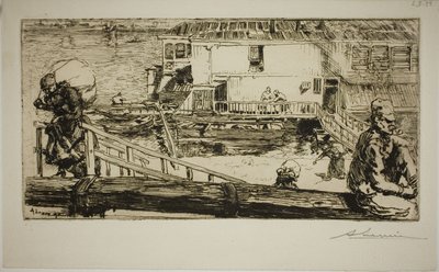 Das Waschhaus von Louis Auguste Lepère