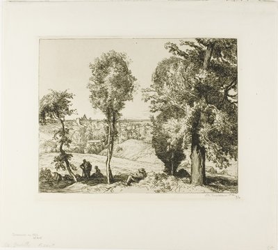 Nach Gentilly von Louis Auguste Lepère