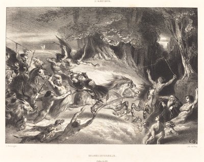 Chasse Infernale von Louis Candide Boulanger