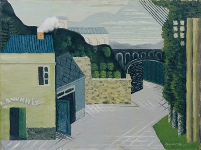 Stadt mit Viadukt von Louis Casimir Ladislas Marcoussis